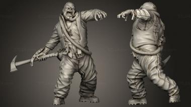 Military figurines Cyber Psycho 3d model