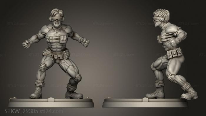 Military figurines (Cyclops, STKW_29305) 3D models for cnc
