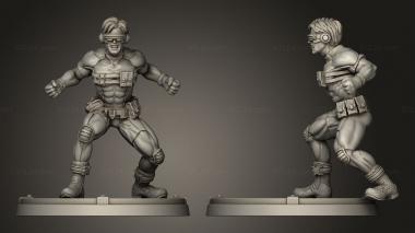 Military figurines Cyclops 3d model