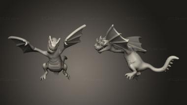 Military figurines Daenerys Targaryen Dragon 3d model