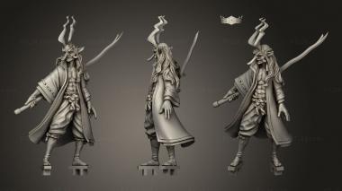 Military figurines Day Tengu Swordsman Buzenbo 3d model