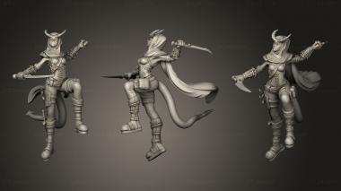 Military figurines Dalia 3d model