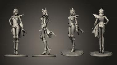 Military figurines Damaia Saint Seiya Marin Eagle 3d model