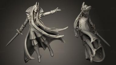 Military figurines Tristanius Dusk Prince 3d model