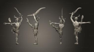 Military figurines Dancer 3d model