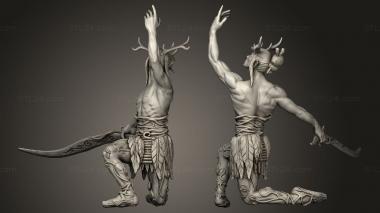 Military figurines Dancer 3d model