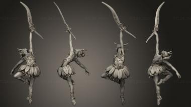 Military figurines Dancer 3d model