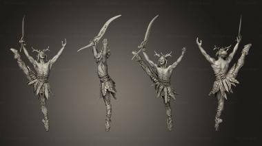 Military figurines Dancer 3d model