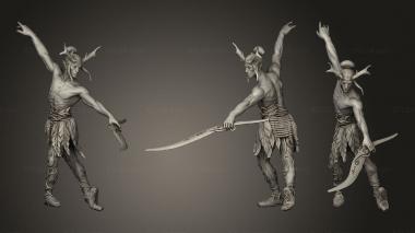 Military figurines Dancer 3d model