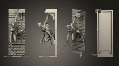 Military figurines Daredevil 3d model