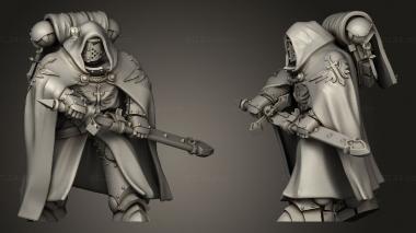 Military figurines Dark Angel Elite 3d model