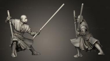 Military figurines Dark Apprentice 3d model
