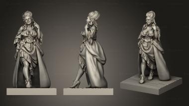 Military figurines Dark Corners Stokerane Piers Monroe 3d model