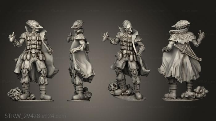 Military figurines (Dark Dragon Share The Alchemist, STKW_29428) 3D models for cnc