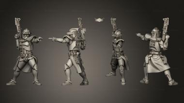 Military figurines Dark Fire Star Corps Squad Helmet 3d model