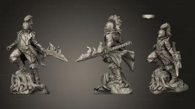 Military figurines Dark Knight 3d model