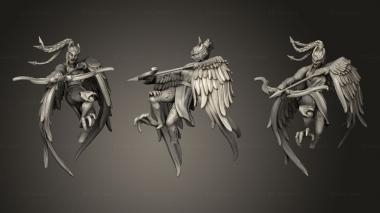 Military figurines Harpia Buttle Cut 3d model