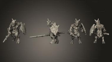 Military figurines Astardo 3 3d model