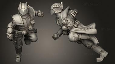 Military figurines Enforcers Uni grenade 3d model