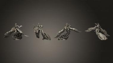 Military figurines Astral Gryphon Rider 1 003 3d model