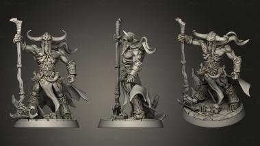 Military figurines Lord Baldur Invincible Fist 3d model