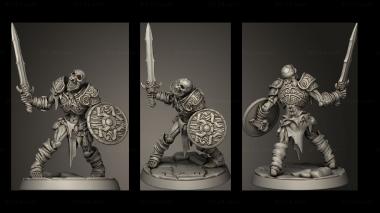 Military figurines Lord Skutagaard Draugr 3d model