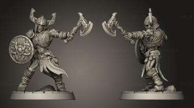 Military figurines Lord Skutagaard Draugr 3d model