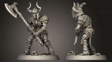 Military figurines Lord Skutagaard Draugr 3d model