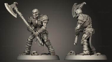 Military figurines Lord Skutagaard Draugr 3d model