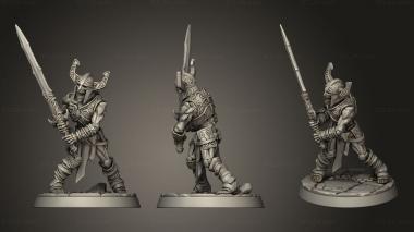 Military figurines Lord Skutagaard Draugr 3d model