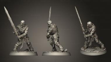 Military figurines Lord Skutagaard Draugr 3d model