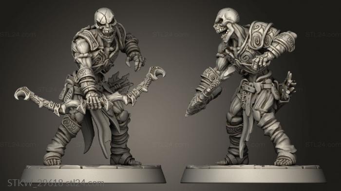 Military figurines (Lord Skutagaard Draugr, STKW_29618) 3D models for cnc