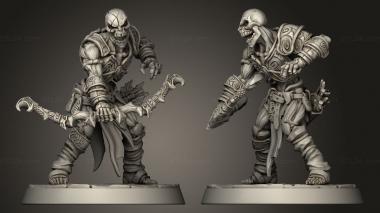 Military figurines Lord Skutagaard Draugr 3d model