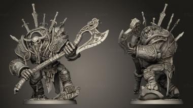 Military figurines Lord Thane Hulgrof Drowned 3d model
