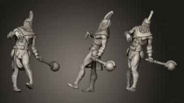 Military figurines depths Though 3d model