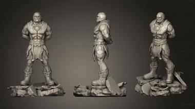 Military figurines Darkseid 3d model