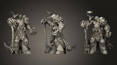 Military figurines Darksiders Death 3d model