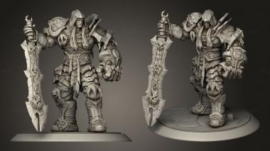 Military figurines Darksiders War 3d model