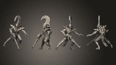Military figurines Astrurian Venger 2 3d model