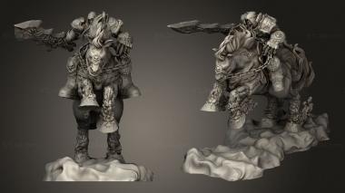 Military figurines Darksiders War on Ruin Back 3d model