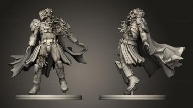 Military figurines Darth Revan Mystery Warrior Two Victim One 3d model