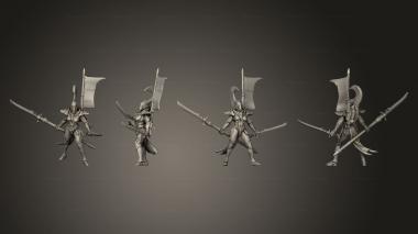 Military figurines Astrurian Venger 4 3d model