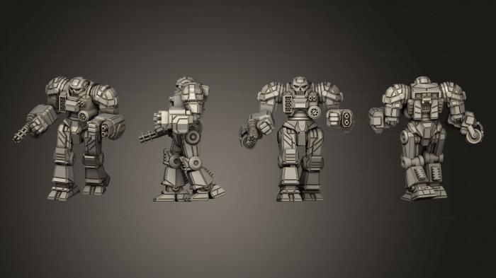 Military figurines (atlas ii ma art pose, STKW_2972) 3D models for cnc