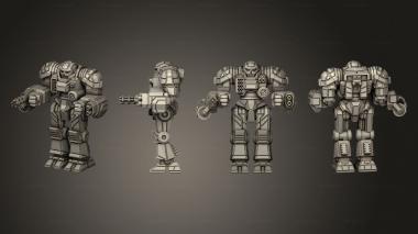 Military figurines atlas ii ma 3d model