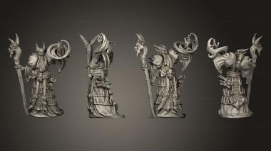 Military figurines Aussir Arcaniss 3d model