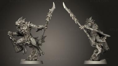 Military figurines Death Tide Jurakin 3d model