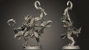 Military figurines Death Jurakin 3d model