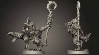 Military figurines Death Jurakin 3d model