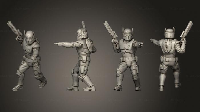 Military figurines (Authority Rangers commander helmet, STKW_2984) 3D models for cnc