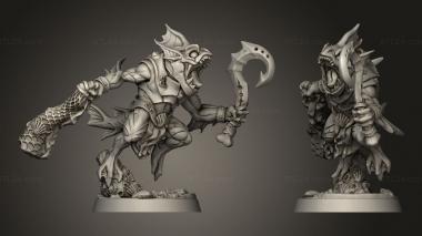 Military figurines Death Jurakin 3d model
